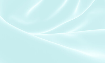 Abstract blue background. Cloth wave.