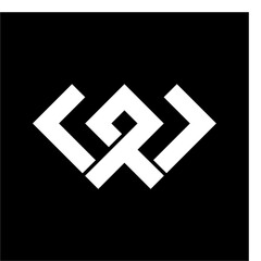 a simple black and white logo, suitable for companies that emphasize simplicity and luxury