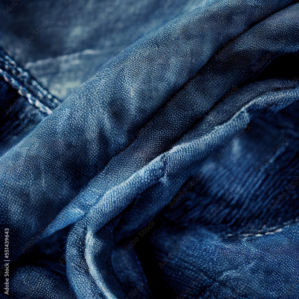 Poster a close up of a pair of jeans with a pocket open and a button on the side of the pocket. generative 