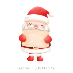 Christmas Santa, Christmas vector illustration