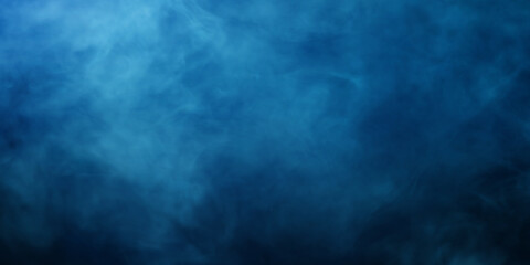 Sky nature cloud smoke black night background for horror blue poster design wallpaper