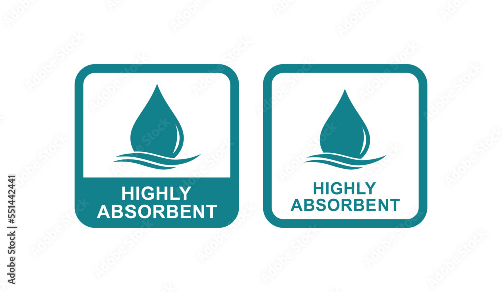 Wall mural highly absorbent badge logo template. suitable for business, information and product label