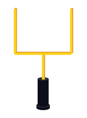 american football goal post