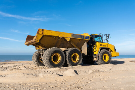 An articulated dumper