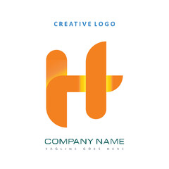 H lettering, perfect for company logos, offices, campuses, schools, religious education