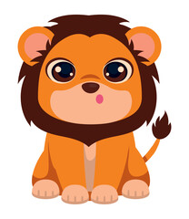 lion cute animal