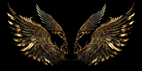 Gold wings © vuang
