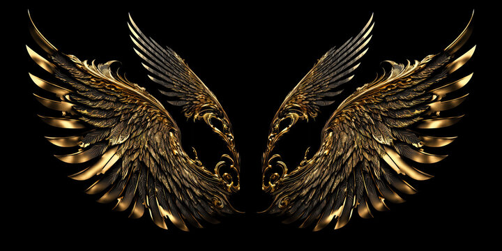 Gold wings
