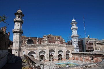 Fototapeta na wymiar Mahabat Khan Mosque in Peshawar, Pakistan