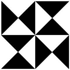 Design seamless monochrome geometric pattern. Abstract background. Vector art.Perfect for site backdrop, wrapping paper, wallpaper, textile and surface design. 