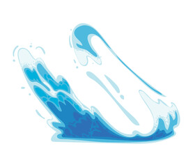 water splashes design