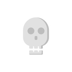 Obraz premium skull icon. flat icon