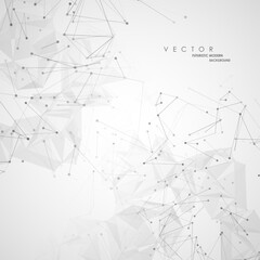 Abstract polygonal space.