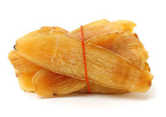 Gastrodia elata on white background 