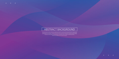 Abstract Purple color background. Dynamic shapes composition. Vector illustration