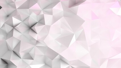 Abstract Triangle White Background