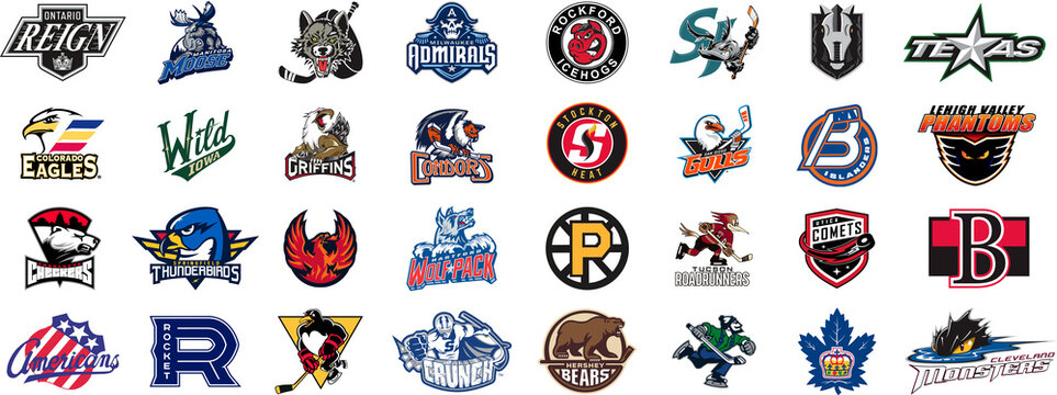 AHL season 2022–23. Chicago Wolves, Grand Rapids Griffins, Iowa Wild, Rockford IceHogs, Texas Stars,Calgary Wranglers, Lehigh Valley Phantoms, Providence Bruins, Cleveland Monsters, Laval Rocket etc
