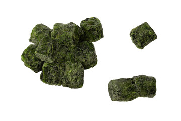frozen spinach, png file