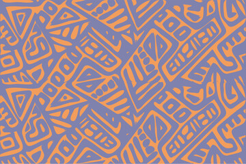 abstract retro lines background, 70s background, line pattern, vintage color background, maze vector