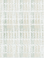 Obraz premium pattern of patchwork. Elegant bohemian plaid ornament. Tribal and ethnic motifs. beige geometric elements on a white background. illustration drawn by hand vector 