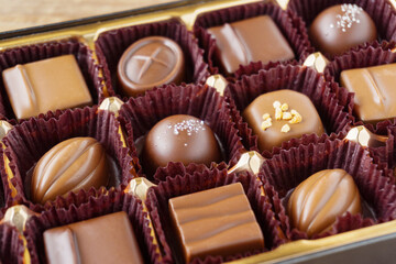 バレンタインイメージのチョコレート