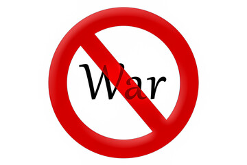 No war sign