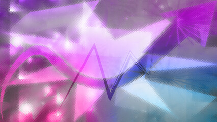 Abstract arrow and grid design background image.