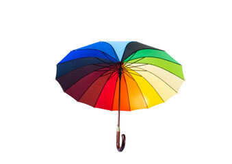 Obraz premium multicolored umbrella isolated