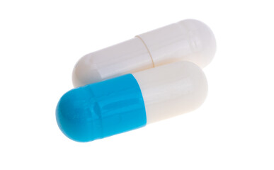 medical capsules isolated