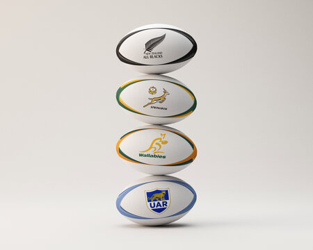 The Rugby Championship Ball Stack