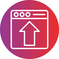 Webpage Upload Icon Style