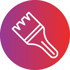 Paint Brush Icon Style