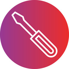 Screwdriver Icon Style