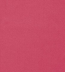 Fototapeta premium Texture of smooth knitted sweater with pattern. Handmade knitting wool or cotton fabric texture. Background of Large knit pattern with knitting needle or crochet. Color Of The Year 2023 - Viva Magenta