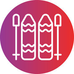 Ski Icon Style