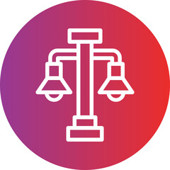 Street Light Icon Style