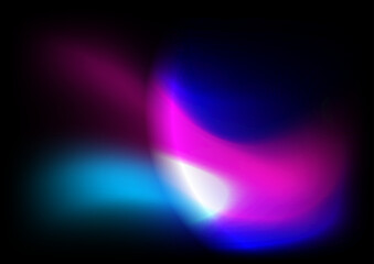 Fluid blurred gradient technology colorful abstract design background with blue pink purple gradient color