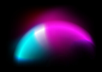 Abstract blue pink purple gradient aurora shapes vector technology background for design brochure, website, flyer. Blurred shapes wallpaper for poster, certificate, presentation, landing page