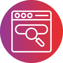 Search Engine Icon Style