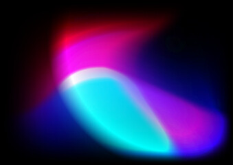 Fluid blurred gradient technology colorful abstract design background with blue pink purple gradient color