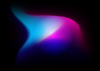Fluid blurred blue pink purple gradient color gradient technology colorful abstract design background. Vector illustration abstract graphic design banner pattern presentation background web template.