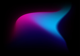 Fluid blurred gradient technology colorful abstract design background with blue pink purple gradient color