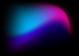 Abstract blue pink purple gradient aurora shapes vector technology background for design brochure, website, flyer. Blurred shapes wallpaper for poster, certificate, presentation, landing page