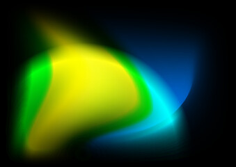 Abstract background with dynamic effect. Mystic vector Illustration. Trendy gradients. Can be used for advertising, marketing, presentation.