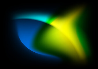 Abstract background with dynamic effect. Mystic vector Illustration. Trendy gradients. Can be used for advertising, marketing, presentation.