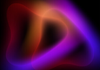 Holographic gradient technology colorful abstract design background