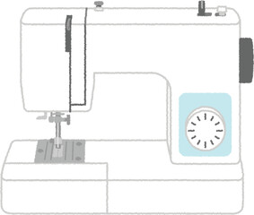 ミシンのイラスト