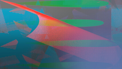 Abstract iridescent grunge texture arrow and grid background image.