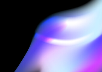 Blue pink purple gradient background with grain texture and abstract blue and purple liquid wavy shapes futuristic banner. Glowing retro waves vector background