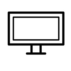 lcd tv monitor icon